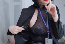 Coser小姐姐白银81 - 黑丝情趣 [144P8V-1.22GB]-套图岛