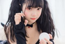 喵糖映画 VOL.045 白色网袜-套图岛