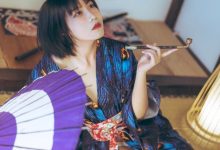 [逐月su(枸名SU)]孔雀和服 [39P]-套图岛