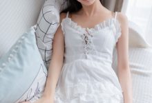 喵糖映画 VOL.187 白裙少女-套图岛