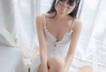 喵糖映画 VOL.187 白裙少女-套图岛