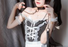 喵糖映画 VOL.192 黑猫女仆-套图岛