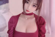 白嫩美少女鬼畜瑶 - 红色毛衣 [50P2V-102MB]-套图岛