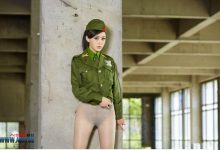 爱丝钻石套图 F6035 性感美丝小特务 66P-套图岛