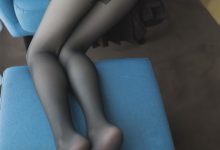 兔玩映画系列 Vol.051 蓝椅子上的黑丝少女[47P19M]-套图岛