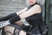 黑丝长腿美女动漫展美女cos写真-套图岛