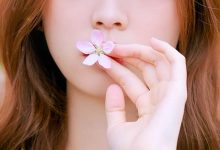清新美女唯美迷人花海写真图片-套图岛