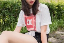 大生模拍 No.046 珠珠 压马路的肉丝腿 [36P1V-335MB]-套图岛