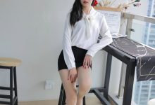 丝慕写真 新晋腿神 - 文欣 [86P]-套图岛