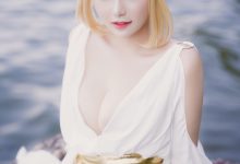 [Cosplay]甜美女神 白裙飘逸难以抵挡的诱惑 [39P]-套图岛