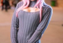 性感巨乳索尼子cosplay写真图片-套图岛