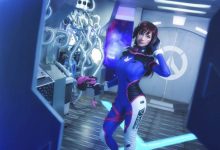 游戏美女dva cos图片守望先锋cos美女图片-套图岛