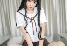 [Cosplay]疯猫ss -棕裙 [22P]-套图岛
