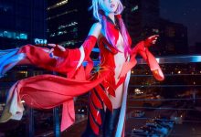 爆乳性感萝莉Cosplay楪祈喷血诱惑福利写真-套图岛