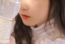 蕾丝裙美女清新复古写真图片-套图岛