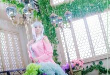 日本少女cosplay艾米莉娅福利写真图片-套图岛