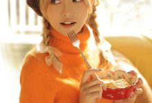 贝雷帽美女甜美清新性感写真-套图岛