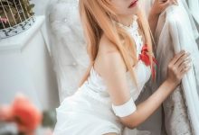 性感美女cos刀剑神域亚丝娜福利写真图片-套图岛