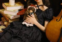 万圣节美女暗黑小精灵美女cos性感写真-套图岛
