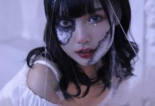 万圣节特效妆美女大胆cos高清精选图片-套图岛