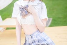 香草喵露露 NO.008 - 阳光庭院制服[50P／714MB]-套图岛