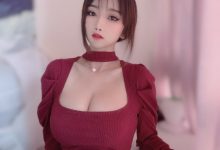 鬼畜瑶在不在 – 红色毛衣[50P+2V／102MB]-套图岛