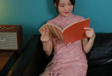 [IESS异思趣向] 2021.07.17 丝享家864：婉苹《粉色旗袍》[87P／120MB]-套图岛