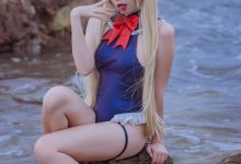 二佐Nisa 碧蓝航线 天城泳装[20P-352MB]-套图岛