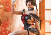 蜜汁猫裘 - NO.75 卯月桃子 [50P-758MB]-套图岛