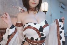 蜜汁猫裘 NO.067 奶牛 [30P-67.6MB]-套图岛