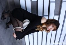 奈丝写真 NO.065 针织裙搭配黑丝–高高 [36P+357M]-套图岛