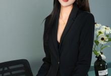 [Ligui丽柜] 2022.02.16 《乖巧的小秘书》菜菜 [55+1P-54M]-套图岛