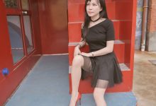 [SSA丝社]超清写真 NO.097 雪梨 腿模雪梨街拍红色高跟鞋肉丝[120P-783MB]-套图岛