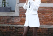 奈丝写真 NO.100 黑白绝配-高高 [35P+451M]-套图岛