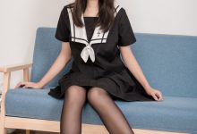 [SSA丝社]超清写真 No.135 甘子16的芳华少女长筒黑丝 [116P-1.61GB]-套图岛