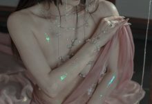 秋和柯基 - NO.60 粉 桃花神 [34P1V-639MB]-套图岛