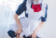 瓜希酱 - NO.43 折纸女仆 [22P-84MB]-套图岛