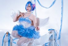 二佐Nisa — 蕾姆天使 [15P-201M]-套图岛