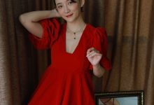 [IESS异思趣向] 2022.02.10 丝享家1001：秋秋《跨年夜性感红裙》[91P／155MB]-套图岛