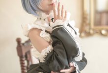 蠢沫沫 - NO.183 猫耳雷姆 [33P-318MB]-套图岛