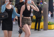 都市丽人黑靴热裤美女【36P-807MB】-套图岛