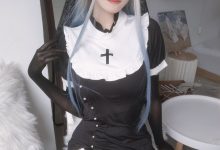 蜜汁猫裘 NO.086 — 修女自拍 [35P+6V-829M]-套图岛