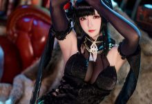 林星阑性感黑色制服拍摄花絮 [67P+1V-760MB]-套图岛