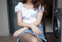 [MSLASS梦丝女神] 2019.08.28 魏婷婷《家中搭配黑袜》[70P-607MB]-套图岛