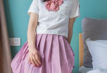 大生模拍 NO.277 漫语 白色长筒袜[74P／607MB]-套图岛