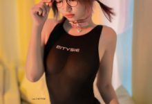 柒柒要乖哦 NO.012 — 竞泳水着 [82P-1G]-套图岛