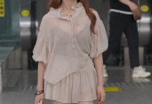 都市丽人纯色花边系带长袖衬衫小姐姐【298P-3.52G】-套图岛