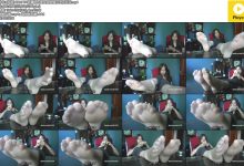 K&M NO.077 新疆绝色美女周莹展示灵活丝足 [1V-340M]-套图岛