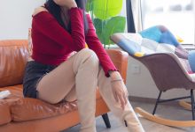 [BoBoSocks袜啵啵]NO.120 小甜豆-高跟长靴、白棉袜、裸足[170P+1V／6.92GB]-套图岛