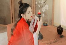 [Ligui丽柜] 2022.06.09 HD视频《映红妆》甜甜 [1V-448M]-套图岛